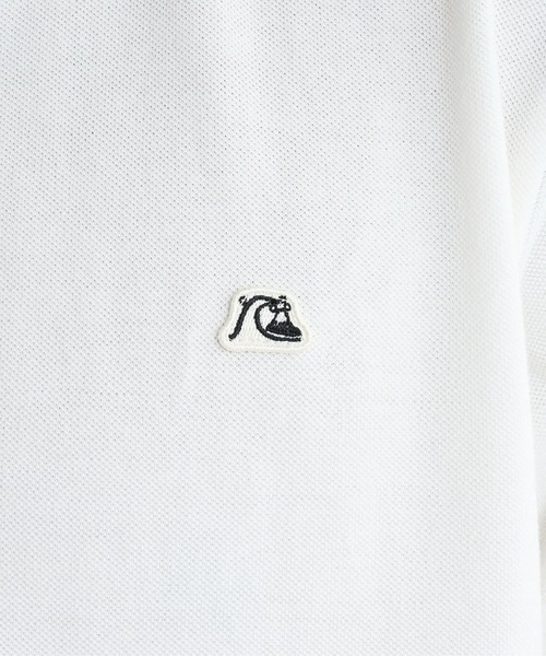 Quiksilver（クイックシルバー）の「DNA POLO /クイックシルバーロゴワンポイント半袖ポロシャツ（ポロシャツ・メンズ・グレー/ブラック・MEDIUM/LARGE/SMALL）」の10枚目の写真