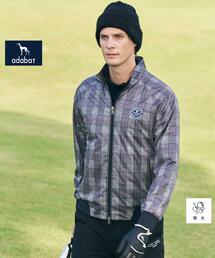 adabat（アダバット）の「【新レーベル ADABAT NAVY】撥水 グレンチェックブルゾン（ブルゾン・メンズ）」