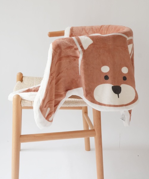 ２枚。ハート♥みかん❤暖か☆Wボア♥特大ブランケット♥flower猫。橙 セール】【 Port / ポート 】 犬のかたち ブランケット