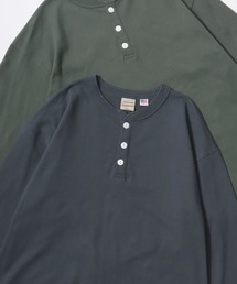 (古着)00s arrow ヘンリーネックロンT カットソー cityboy 古着)00s arrow ヘンリーネックロンT カットソー cityboy