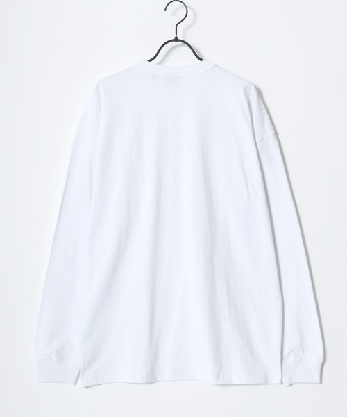 Goodwear（グッドウェア）の「Goodwear/グッドウェア USAコットン 無地 ヘンリーネック ロングスリーブTシャツ/ロンT/レディース メンズ（Tシャツ/カットソー・メンズ・グレー/ネイビー/ホワイト/カーキ/ブラック/グレイッシュブルー・M/L/XL）」の19枚目の写真