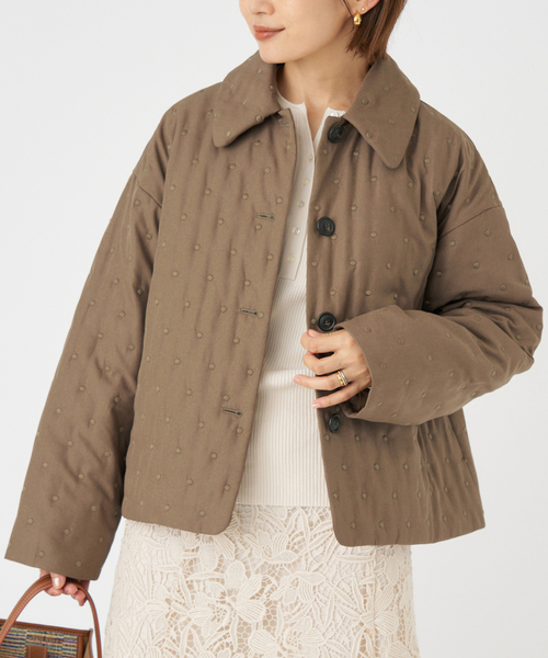 ドットキルトジャケット（その他アウター）｜IENA（イエナ）の