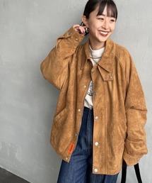 UNIVERSAL OVERALL | [UNIVERSAL OVERALL/ユニバーサルオーバーオール] 別注 オーバーサイズ レザージャケット(その他アウター)