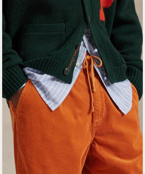 POLO RALPH LAUREN(ポロ ラルフ ローレン)の「クラシック フィット プリーテッド コーデュロイ パンツ(その他パンツ・メンズ・オレンジ・S/L/M)」の5枚目の写真