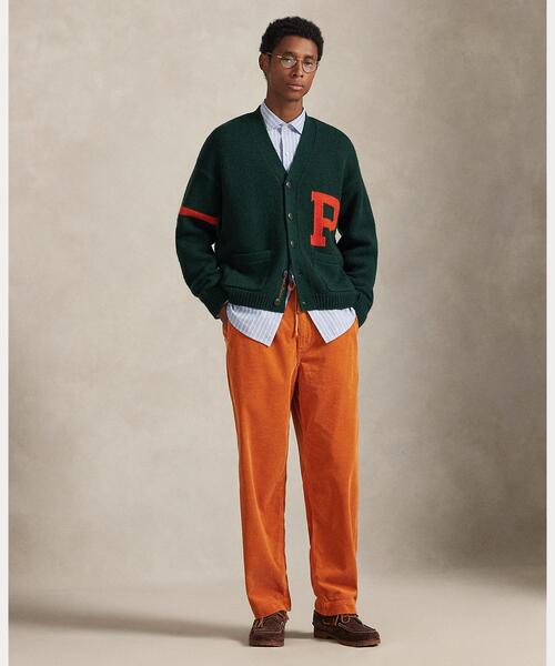 POLO RALPH LAUREN(ポロ ラルフ ローレン)の「クラシック フィット プリーテッド コーデュロイ パンツ(その他パンツ・メンズ・オレンジ・S/L/M)」の6枚目の写真