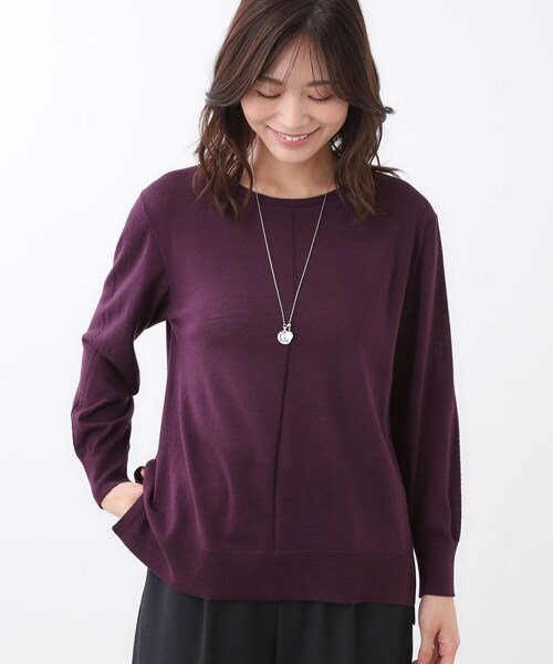 セール】【ちくちくしない／アンサンブル可／通勤におすすめ