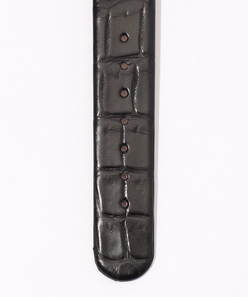 VAGUE WATCH CO.(ヴォーグウォッチカンパニー)の「【別注】VAGUE WATCH Coussin Sophie クロコダイルベルト クォーツウォッチ(アナログ腕時計・メンズ・ブラック系その他/ホワイト系その他・FREE)」の7枚目の写真