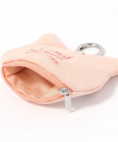 セール】カラビナ付きお顔ポーチ[うちの猫博]（ポーチ）｜studio CLIP