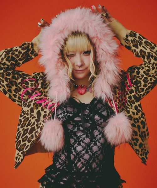 GALFY】ぎゃるマシぱぁかぁ / 【ガルフィー】ヒョウ柄フェイク