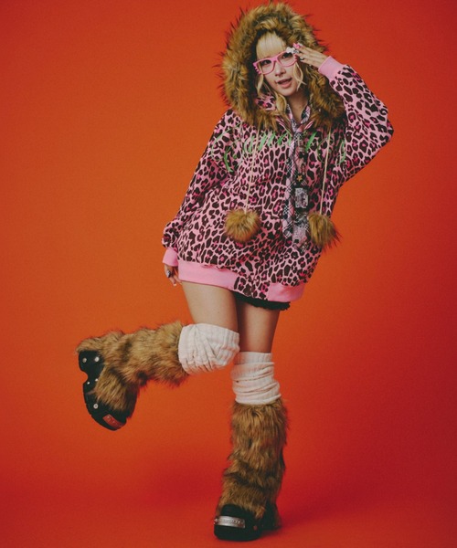 セール】【GALFY】ぎゃるマシぱぁかぁ / 【ガルフィー】ヒョウ柄