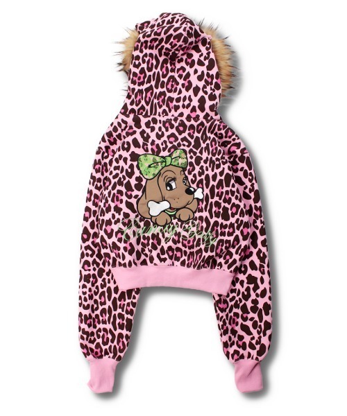 GALFY】ぎゃるマシぱぁかぁ / 【ガルフィー】ヒョウ柄フェイクファー