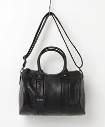 DECADE(ディケイド)のオイルドカウレザー・ボストンショルダーDECADE(DCD-01516) Oiled Cow Leather Boston Shoulder Bag ディケイド(ボストンバッグ)