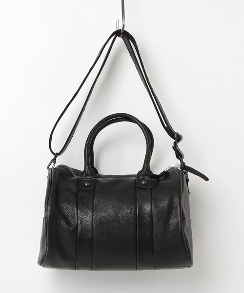 オイルドカウレザー・ボストンショルダーDECADE(DCD-01516) Oiled Cow