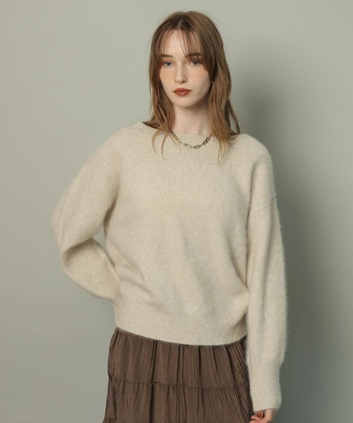 ヤクオフショルニット（ニット/セーター）｜CADUNE（カデュネ）の