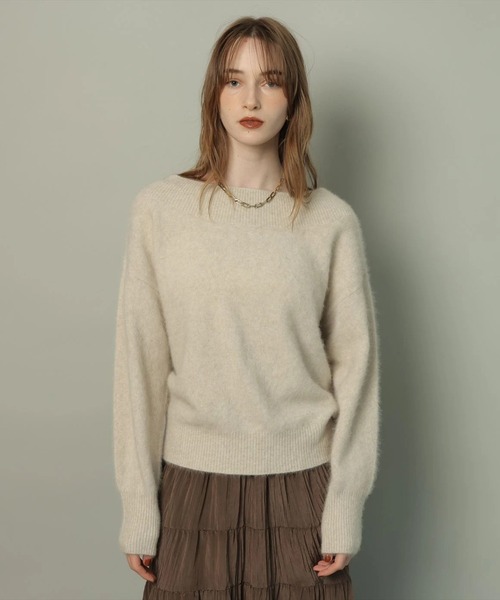 ヤクオフショルニット（ニット/セーター）｜CADUNE（カデュネ）の