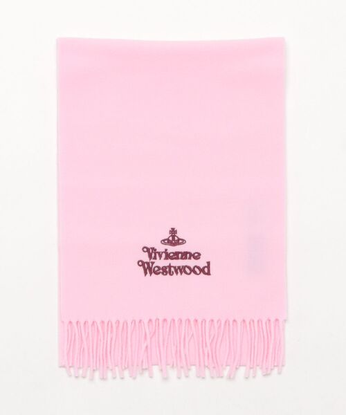 SCARF EMBROIDERED LOGO（マフラー）｜Vivienne Westwood