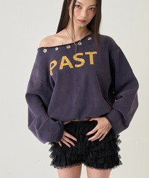 WHO'S WHO gallery | ハトメオフショルロゴスウェット(スウェット)