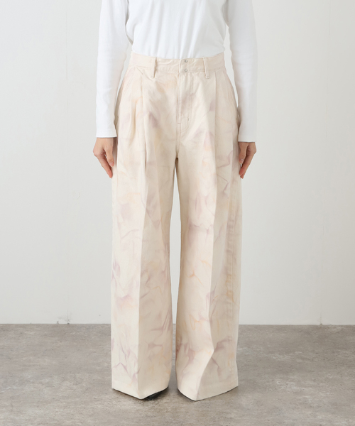 セール】TANAKA HAKAMA JEAN TROUSERS ST-108-25-FP：デニムパンツ