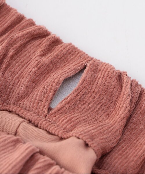 Seraph（セラフ）の「【ジュニア対応】フリルポケットバルーンパンツ（その他パンツ・キッズ・ピンク/ベージュ/チャコール・80/90/100/110/120/130/140）」の10枚目の写真