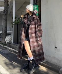 HTH(�G�C�`�e�B�[�G�C�`)��double long coat(�_�b�t���R�[�g)
