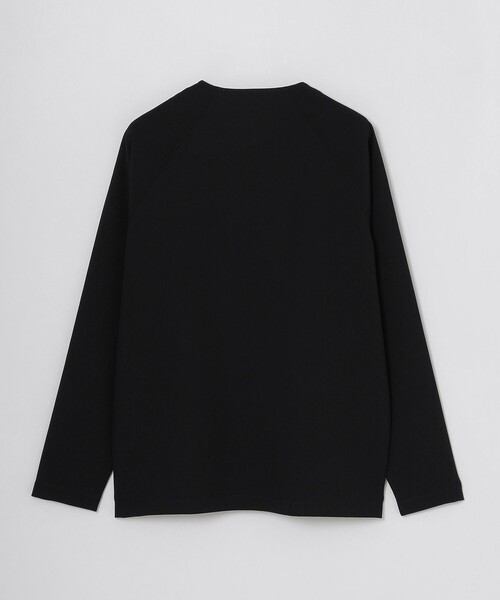 MACKINTOSH PHILOSOPHY（ﾏｯｷﾝﾄｯｼｭ ﾌｨﾛｿﾌｨｰ）の「トロッター カーディガン#001（ナンバーワン）ダブルクロスツイル（カーディガン/ボレロ・メンズ・ブラック・38）」の2枚目の写真