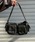 Chikashitsu +�i�`�J�V�c�v���X�j�́u�yChikashitsu +�zvintage wash non-leather hand bag / �y�`�J�V�c�v���X�z���B���e�[�W�E�H�b�V���R�[�e�B���O�n���h�o�b�O�i�n���h�o�b�O�j�v�b�u���b�N