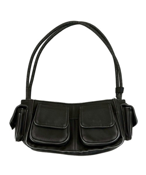 ヴィンテージバッグ Chikashitsu +】vintage wash coating hand bag / 【チカシツプラス