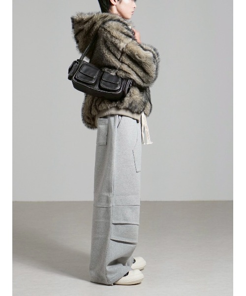 Chikashitsu +】vintage wash coating hand bag / 【チカシツプラス