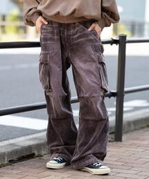 WEGO/イージーコーデュロイカーゴパンツ