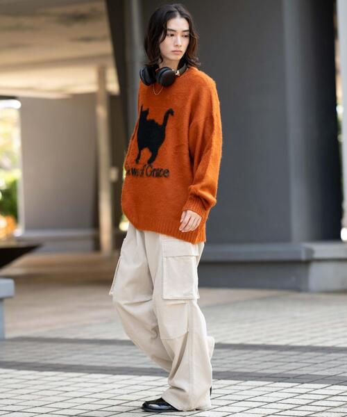 WEGO（ウィゴー）の「WEGO/【25年秋冬新作】イージーコーデュロイカーゴパンツ（カーゴパンツ・メンズ・ブラウン系その他/ライトベージュ/ブラック系その他・MEDIUM/LARGE）」の20枚目の写真