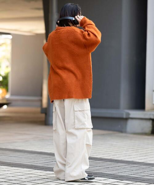 WEGO（ウィゴー）の「WEGO/【25年秋冬新作】イージーコーデュロイカーゴパンツ（カーゴパンツ・メンズ・ブラウン系その他/ライトベージュ/ブラック系その他・MEDIUM/LARGE）」の21枚目の写真