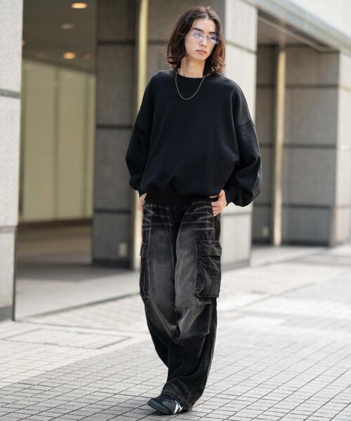 WEGO（ウィゴー）の「WEGO/【25年秋冬新作】イージーコーデュロイカーゴパンツ（カーゴパンツ・メンズ・ブラウン系その他/ライトベージュ/ブラック系その他・MEDIUM/LARGE）」の8枚目の写真