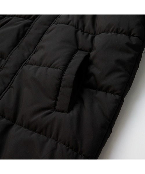 Kappa(カッパ)の「Kappa カッパ ブランド ロゴ 軽量タフタ フード付き 中綿 ベンチコート ジャケット(ダウンジャケット/コート・メンズ・ネイビー/ブラック・LL/L/M)」の19枚目の写真