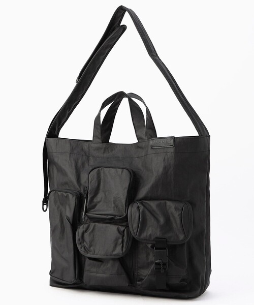 FREAK'S STORE(フリークスストア)の「限定展開 BAICYCLON/バイシクロン MULTI POCKETS 2WAY TOTE (MEDIUM) / BCL-68(トートバッグ・メンズ・ブラック・フリ-)」の5枚目の写真