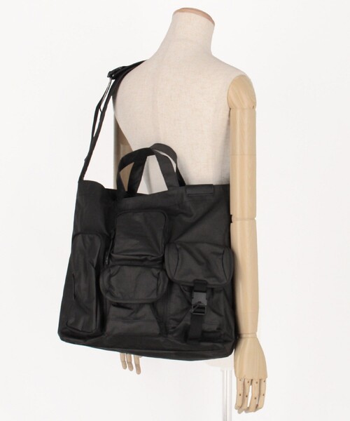 FREAK'S STORE(フリークスストア)の「限定展開 BAICYCLON/バイシクロン MULTI POCKETS 2WAY TOTE (MEDIUM) / BCL-68(トートバッグ・メンズ・ブラック・フリ-)」の12枚目の写真