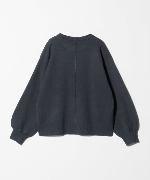 A DAY IN THE LIFE UNITED ARROWS（アデイインザライフユナイテッドアローズ）の「ダブルジャガード ロゴニット ＜A DAY IN THE LIFE＞（ニット/セーター・レディース・ネイビー/ライトグレー/ピンク/オフホワイト・FREE）」の10枚目の写真