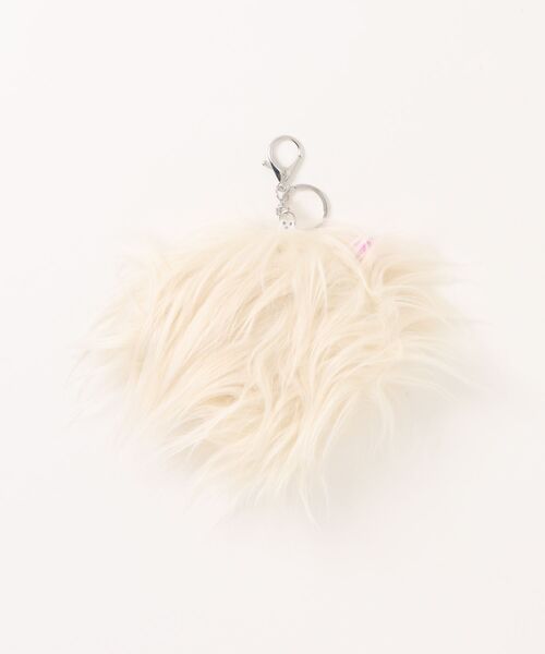 LOWRYS FARM(ローリーズファーム)の「モジャモジャモンスターキーチャーム 605796(キーホルダー・レディース・アイボリー/ベージュ・FREE)」の12枚目の写真