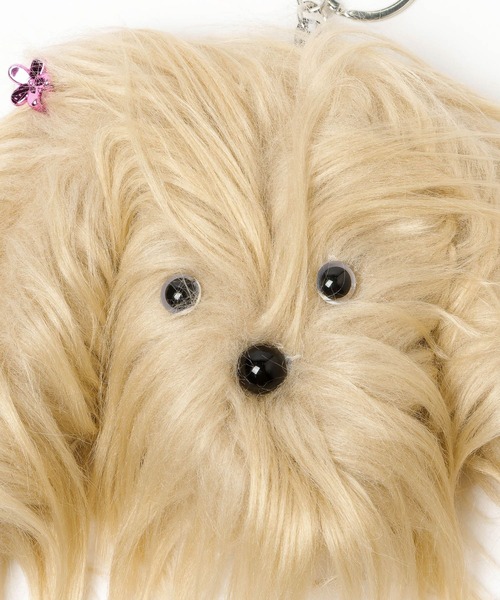 LOWRYS FARM(ローリーズファーム)の「モジャモジャモンスターキーチャーム 605796(キーホルダー・レディース・アイボリー/ベージュ・FREE)」の5枚目の写真