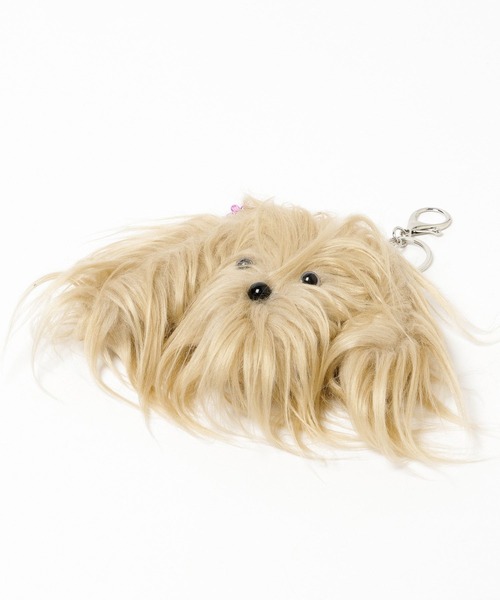 LOWRYS FARM(ローリーズファーム)の「モジャモジャモンスターキーチャーム 605796(キーホルダー・レディース・アイボリー/ベージュ・FREE)」の6枚目の写真