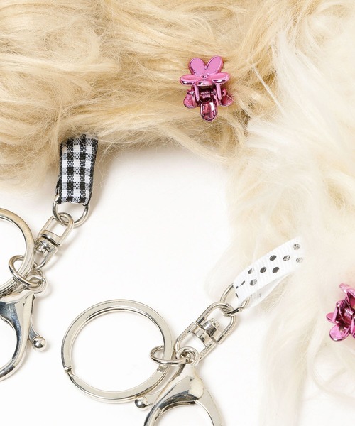 LOWRYS FARM(ローリーズファーム)の「モジャモジャモンスターキーチャーム 605796(キーホルダー・レディース・アイボリー/ベージュ・FREE)」の10枚目の写真