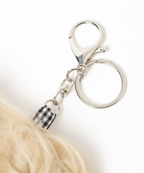 LOWRYS FARM(ローリーズファーム)の「モジャモジャモンスターキーチャーム 605796(キーホルダー・レディース・アイボリー/ベージュ・FREE)」の11枚目の写真