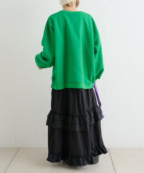 ハートフリルスウェット（パーカー）｜w closet（ダブルクローゼット