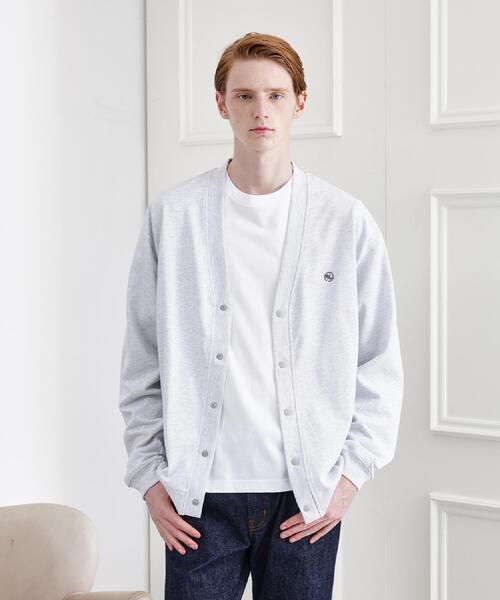 TAKEO KIKUCHI（タケオキクチ）の「【LIMITED】ワンポイント刺繍スウェットカーディガン（カーディガン/ボレロ・メンズ・ブラック/ライトグレー・02/03/04）」の17枚目の写真