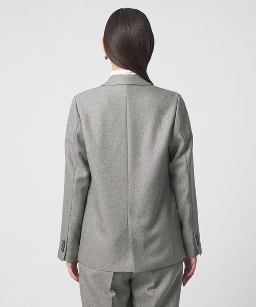 ツイードライク ダブルジャケット ‐ウォッシャブル・セットアップ対応