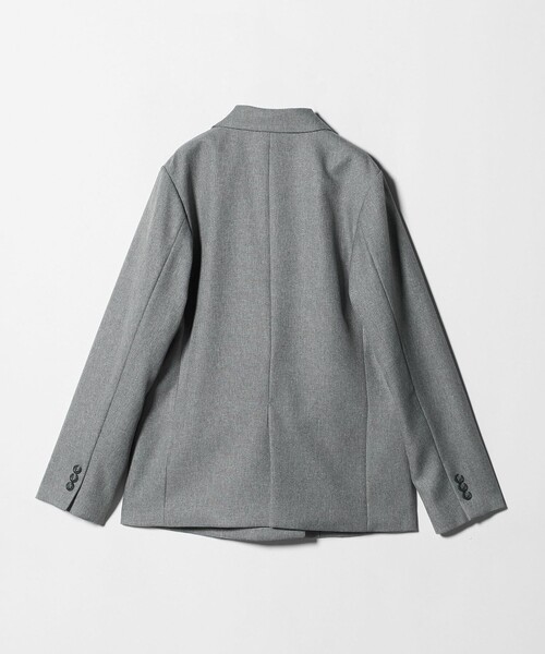 ツイードライク ダブルジャケット ‐ウォッシャブル・セットアップ対応