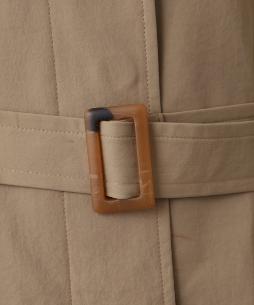 OMNES（オムネス）の「OMNES Supremo ステンカラーコート（ステンカラーコート・レディース・ネイビー/ベージュ・FREE）」の14枚目の写真