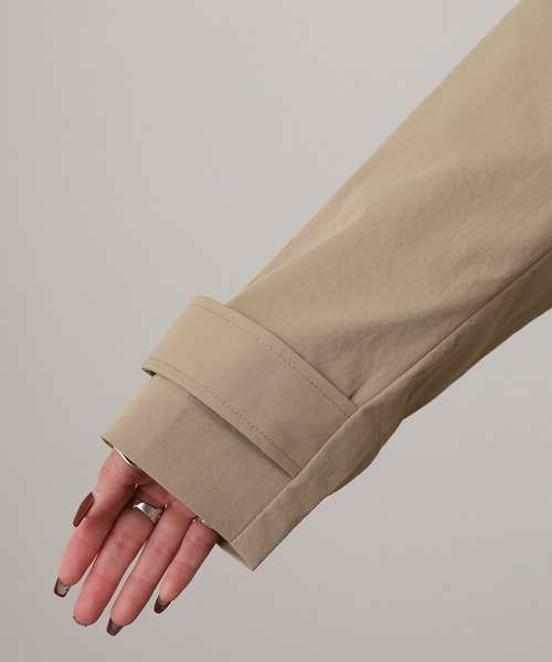 OMNES（オムネス）の「OMNES Supremo ステンカラーコート（ステンカラーコート・レディース・ネイビー/ベージュ・FREE）」の17枚目の写真