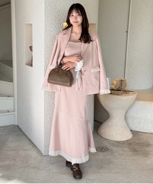 J3/　新品31 Sons de modeトランテアン　まだら模様　可愛いセットアップ　ペプラムトップスショートパンツ 31 Sons de mode｜トランテアン ソン ドゥ モードの通販 - ZOZOTOWN