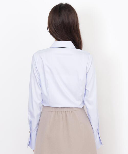 JILL by JILL STUART（ジルバイジルスチュアート）の「◇リボンタイ付シャツ（シャツ/ブラウス・レディース・ブルー/ホワイト・FREE）」の21枚目の写真