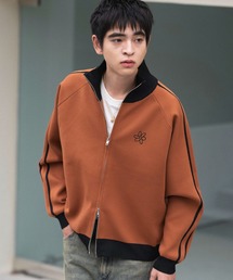 PARTY 【ZOZO限定】ニットトラックジャケット セール】ライン入りニットトラックジャケット（ニット/セーター